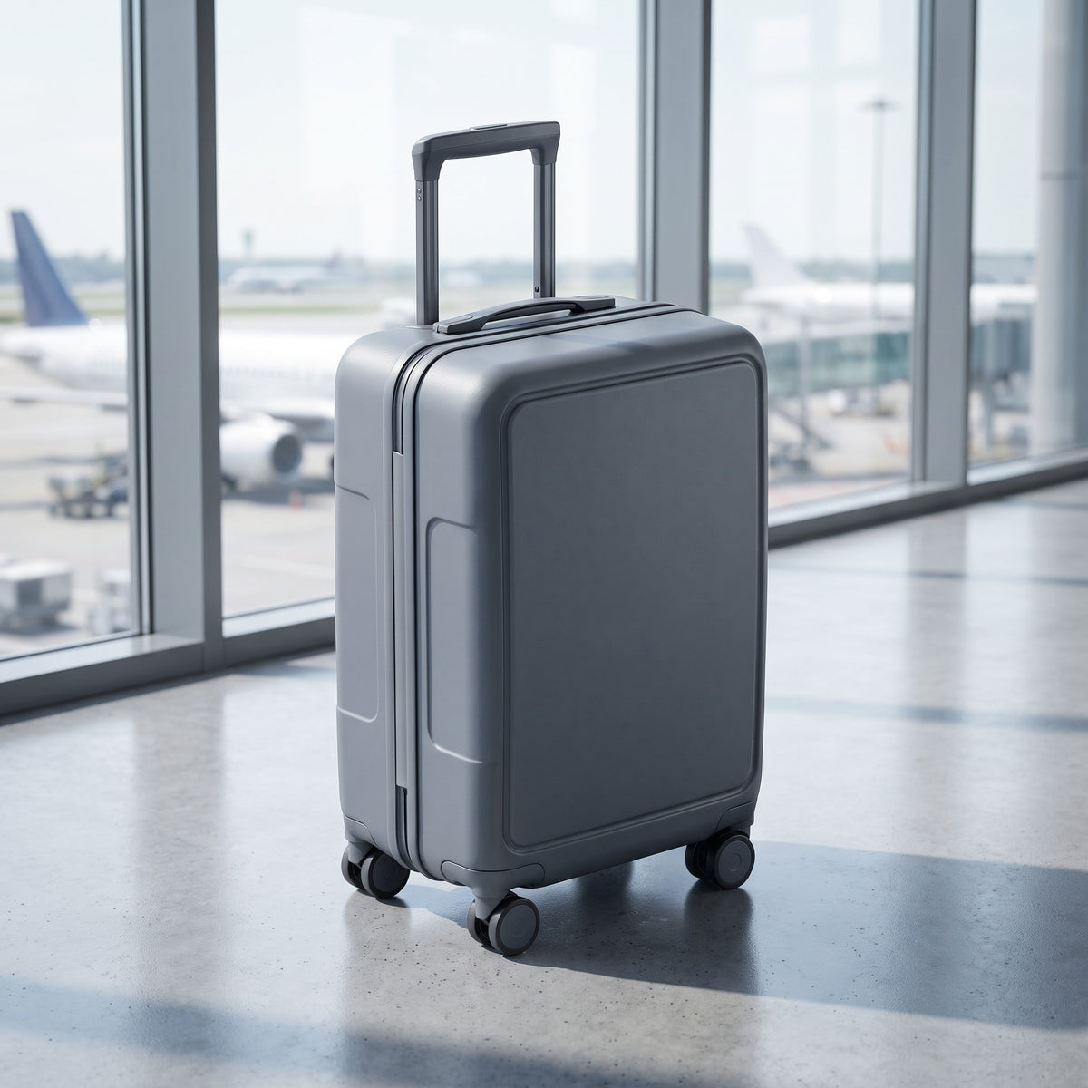 Carry-On Suitcase, 55 cm in use