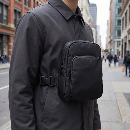 Crossbody Sling Bag in use