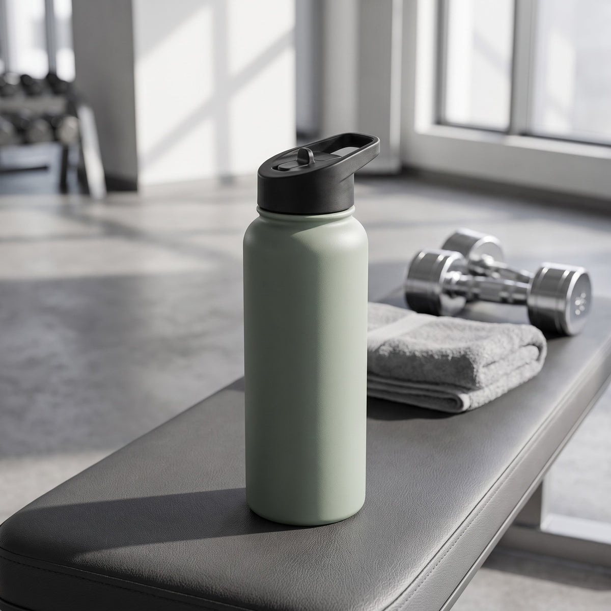 Insulated Bottle, 750 ml in use