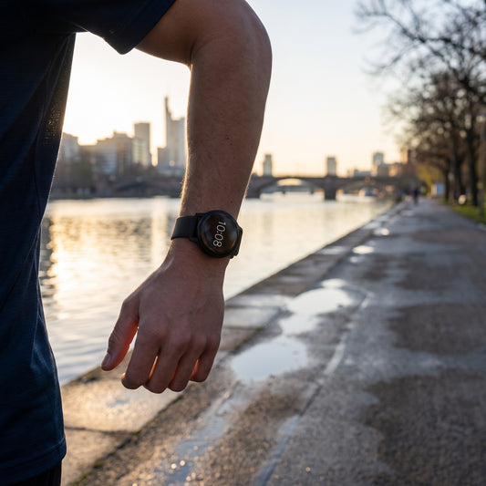 Fitness Smartwatch in use