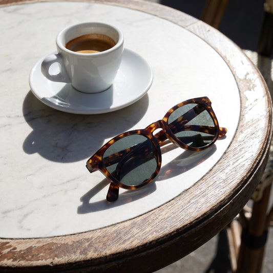 Polarized Sunglasses in use