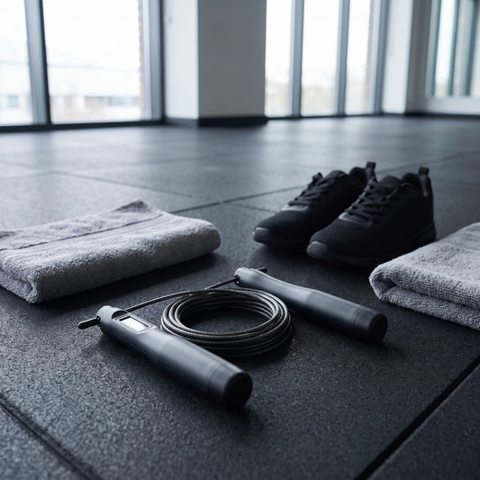 Smart Jump Rope in use