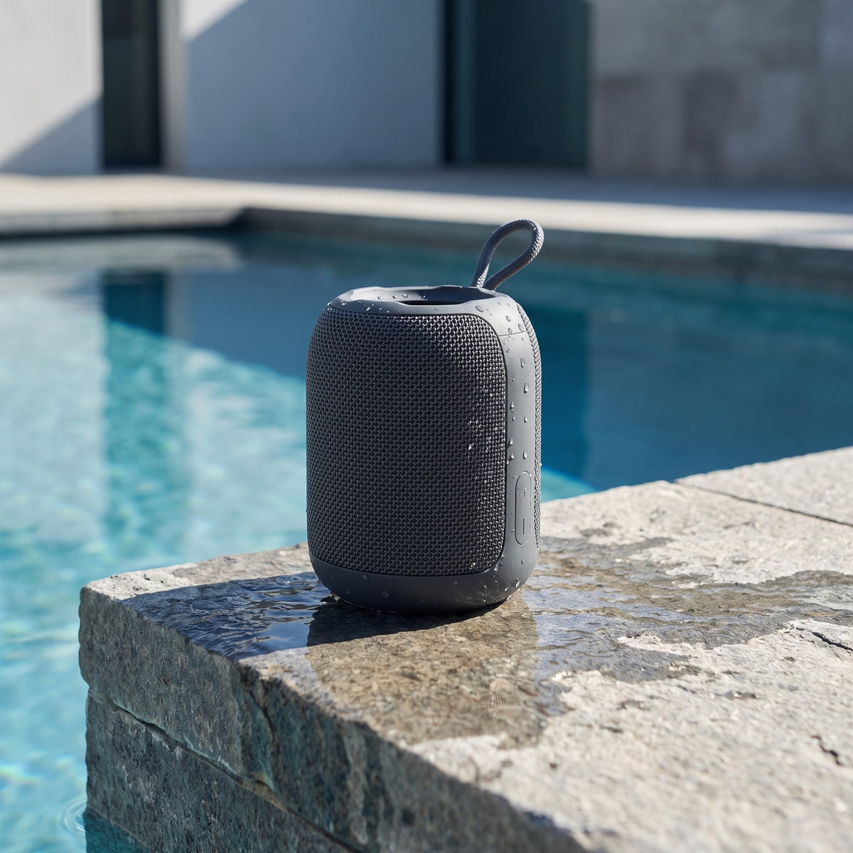 Waterproof Bluetooth Speaker in use