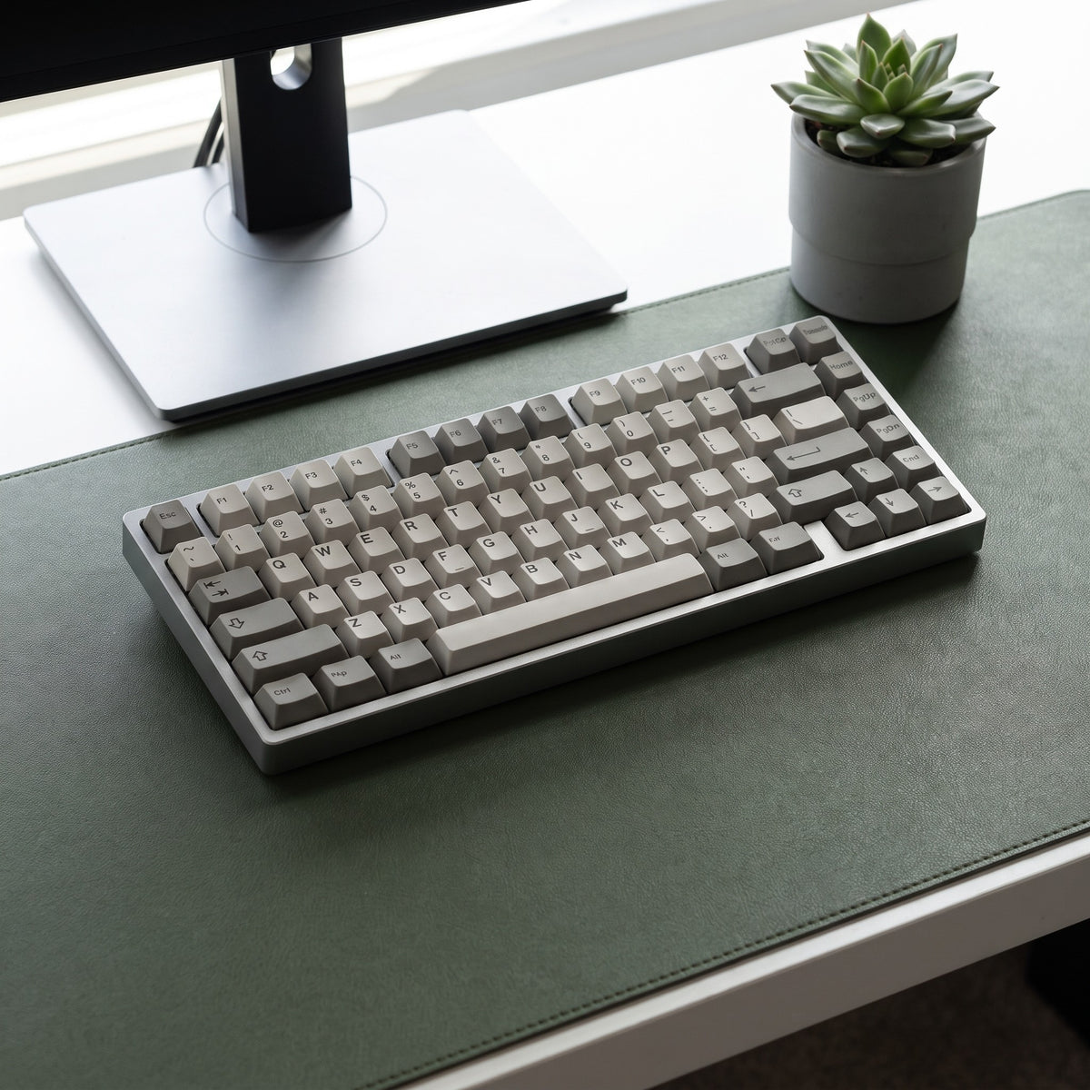Wireless Mechanical Keyboard in use
